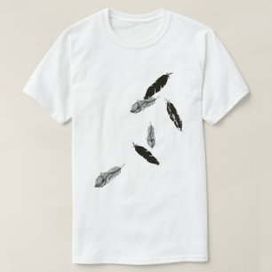 fjädrar t shirt