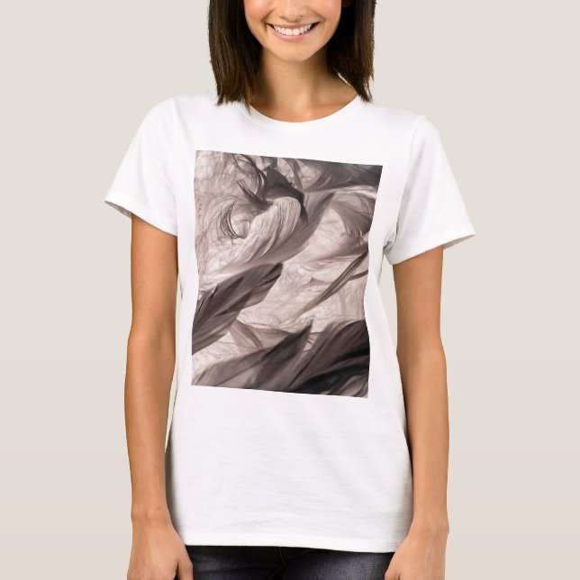 Fjädrar T Shirt (Framsida)