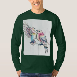 Fjädrar under flygning: Den andliga friheten T Shirt