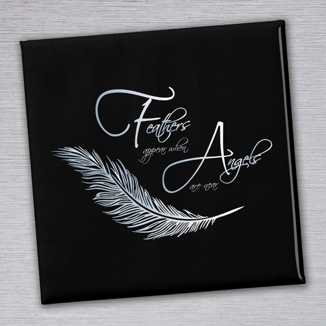 Fjädrar visas när Änglar är nära Magnet (Skapare uppladdad)