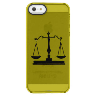 Fjäll av rättvisa clear iPhone SE/5/5s skal