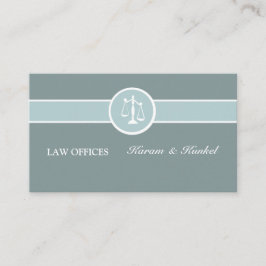 Fjäll för brottslig advokat för rättvisadomstol visitkort