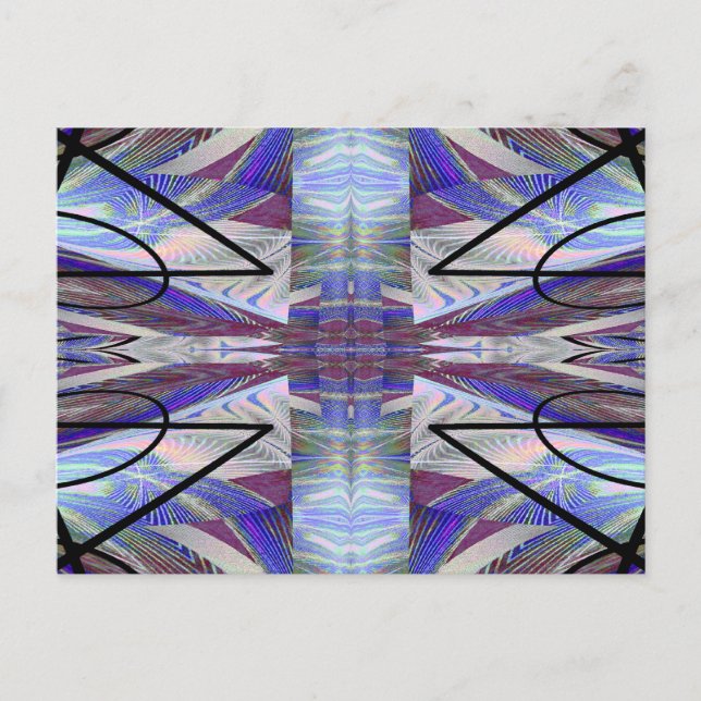 Fjäll i en tidsvarv vykort (Framsida)