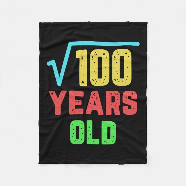 Fjällertorgstreck 100 10 år gammal fleecefilt (Framsidan)