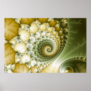 FjällFractalkonst Poster