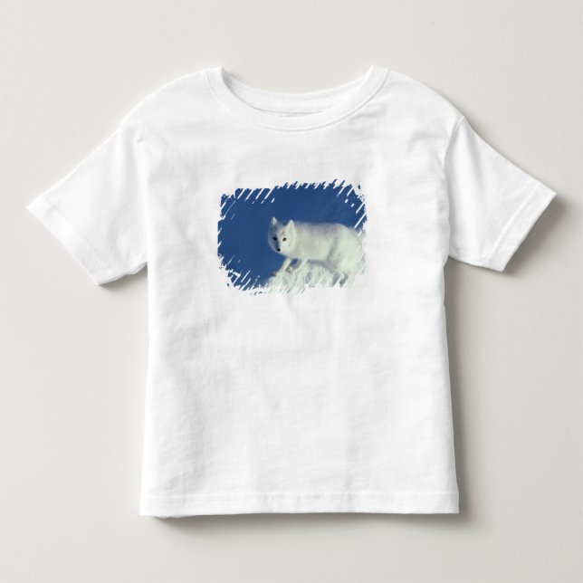 Fjällräv Alopex lagopus) En fjällräv T-shirt (Framsida)