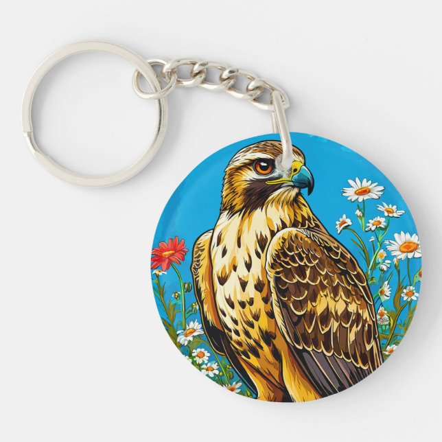 Fjällvråk fågel (Framsidan)