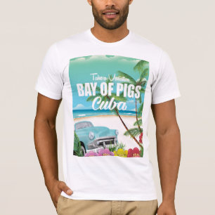 Fjärd av grisar, affisch för Kubastrandsemester T Shirt