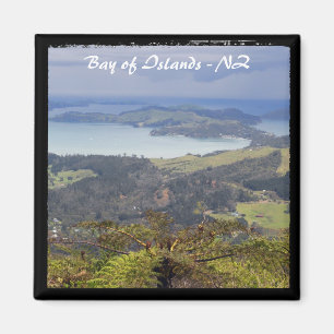 Fjärd av öar, nyazeeländska 2 (kylmagneten) magnet