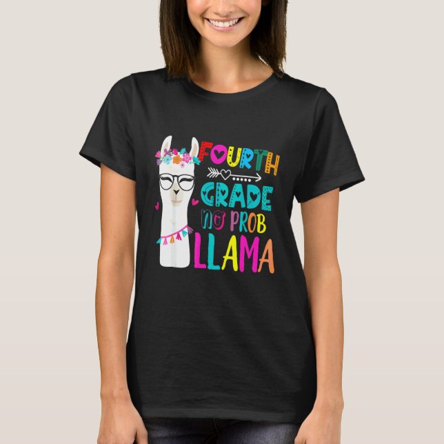Fjärde 4:e klass lärare tillbaka till skolan Inga  T Shirt (Framsida)