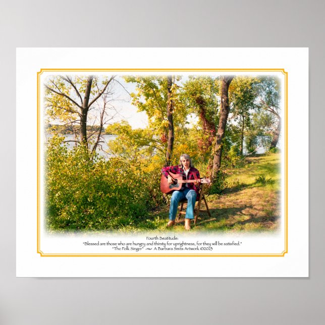 Fjärde beatitude-Storlek 11 x 14 Poster (Framsidan)
