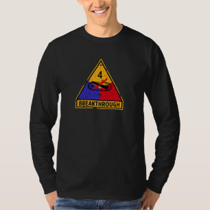 Fjärde beväpnade divisionen "Breakthrough Grunge L T Shirt