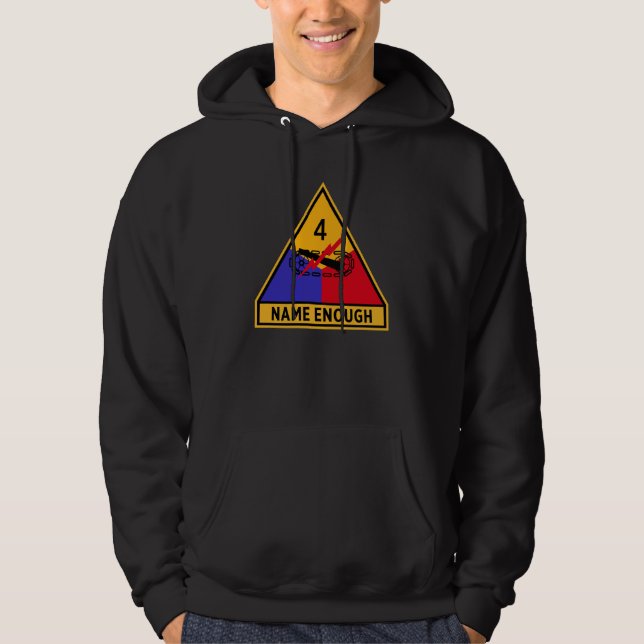Fjärde beväpnade divisionen "Namn nog" Hoodie (Framsida)