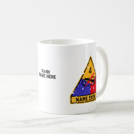 Fjärde beväpnade divisionen "Namn nog" Kaffemugg