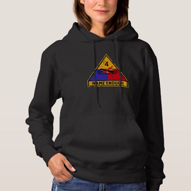 Fjärde beväpnade divisionen "Namn nog" Kvinnor T Shirt (Framsida)