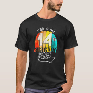 Fjärde Födelsedagsfesten detta är min fjortonde fö T Shirt