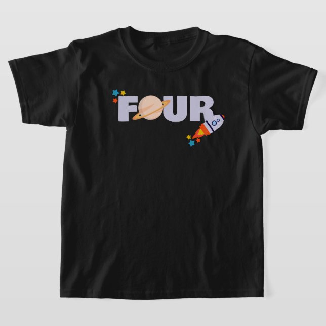 Fjärde födelsereservret t shirt (Laydown)