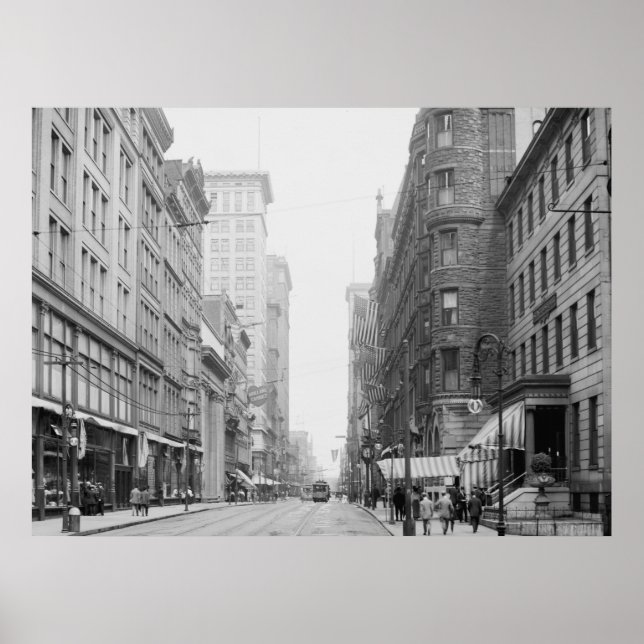 Fjärde gatugatan poster (Framsidan)