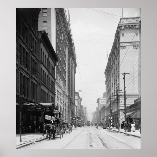 Fjärde gatugatan poster (Framsidan)