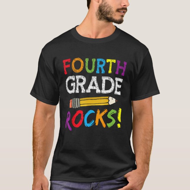Fjärde graderingen av tea vid Klass Sten T Shirt (Framsida)