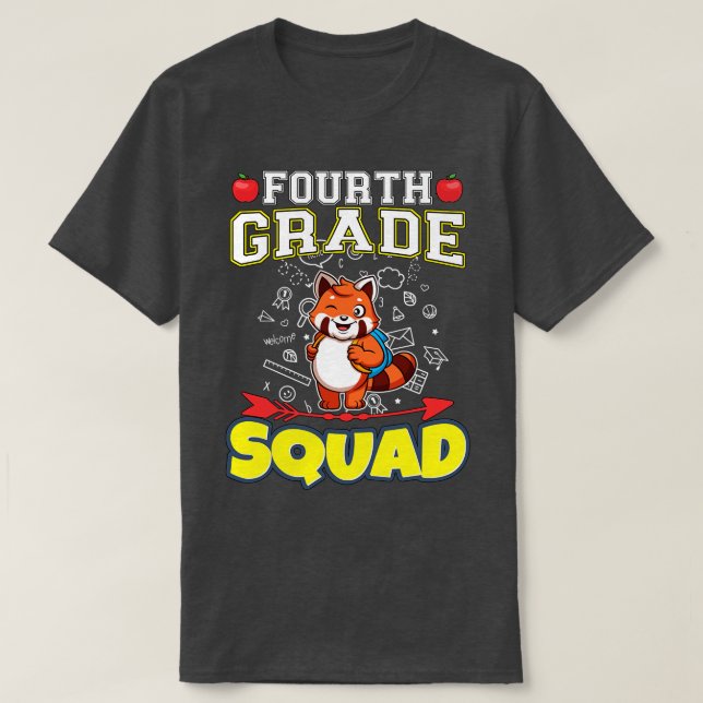 Fjärde grundskolan i Klass T Shirt (Design framsida)