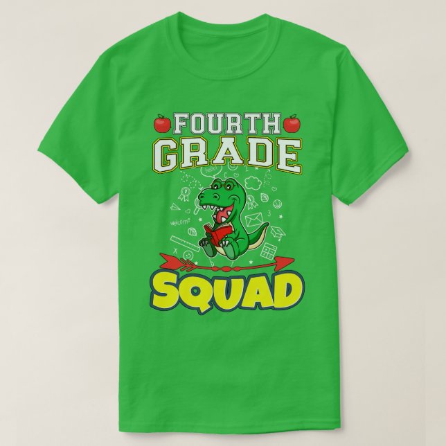 Fjärde grundskolan i Klass T Shirt (Design framsida)