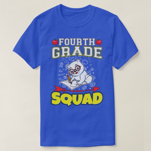 Fjärde grundskolan i Klass T Shirt (Design framsida)