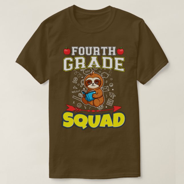 Fjärde grundskolan i Klass T Shirt (Design framsida)