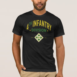 Fjärde Infantry-divisionen - Förenta Stater T Shirt