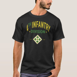 Fjärde Infantry-divisionen - Förenta Stater T Shirt