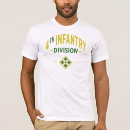 Fjärde Infantry-divisionen - Förenta Stater T Shirt
