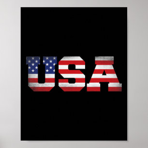 Fjärde juli 2011: Amerika Flagga Kids Manar P Poster