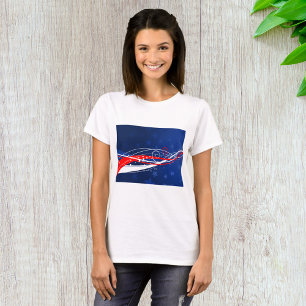 Fjärde juli-Abstrakten T Shirt