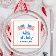 Fjärde Juli Amerikansk Flagga Fyrverkerier