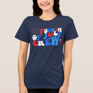 FJÄRDE JULI CREW Patriotic Fireworks T Shirt