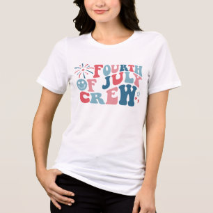 FJÄRDE JULI CREW Patriotic Fireworks T Shirt