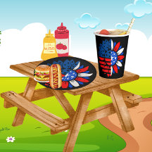 Fjärde juli-Dubblan Flower