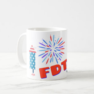 Fjärde juli: FDT Foxtrot Delta Tango Kaffemugg