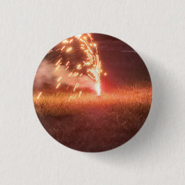 Fjärde juli Fireworks-fotoknapp Knapp