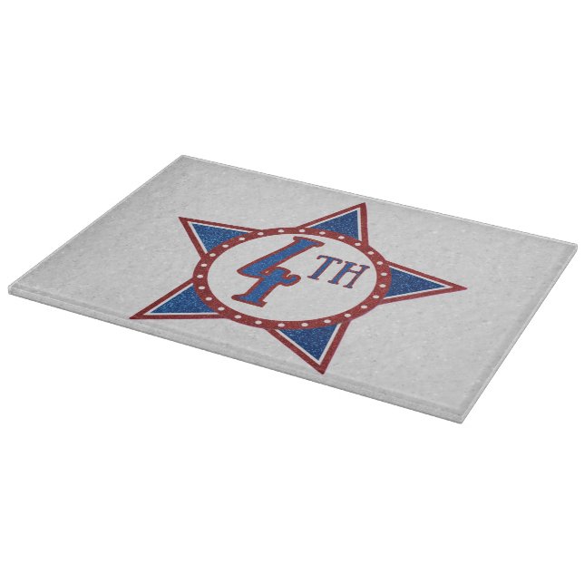 Fjärde juli glitter (Hörn)