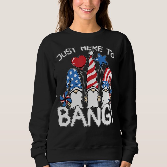 Fjärde juli i Gnom 4 juli är jag här till B T Shirt (Framsida)