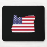 Fjärde juli i Oregon-staten Amerikanska Flagga Par Musmatta<br><div class="desc">Fjärde juli i Oregon-staten Amerikanska Flagga Party</div>