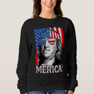 Fjärde juli: Kvinnor Ben Franklin T Shirt