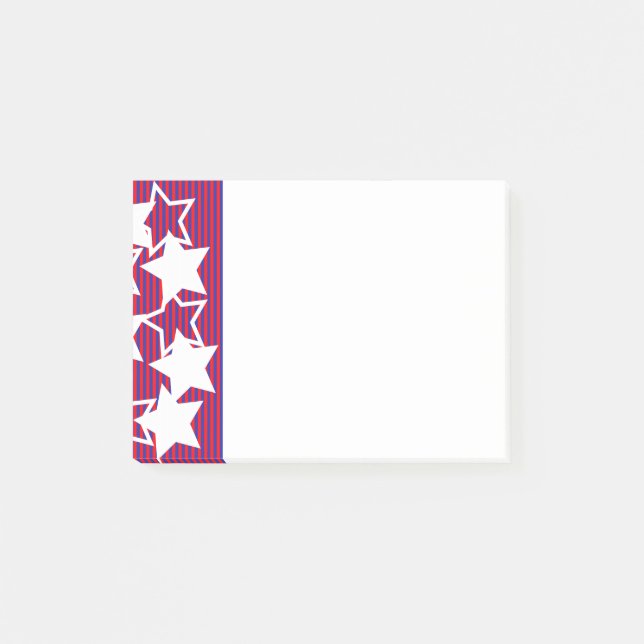 Fjärde juli post-it block (Framsida)