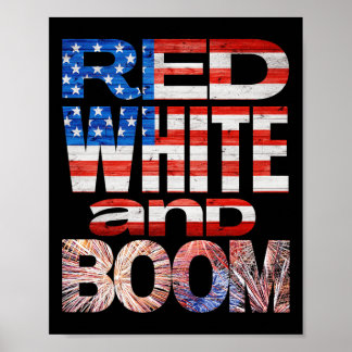Fjärde juli: Red White och Boom Fireworks Finale Poster