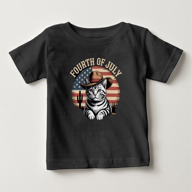 Fjärde juli t shirt (Framsida)