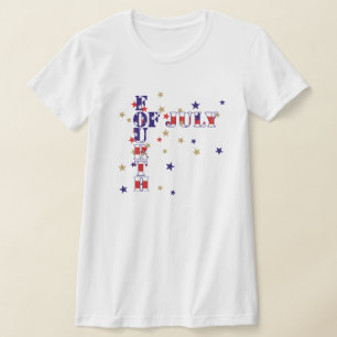 Fjärde juli-T-tröjor Tee Shirt