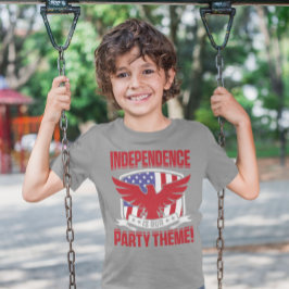 Fjärde Juli Tomte T-Shirt