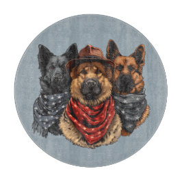 Fjärde juli Tyska shepherd Hundar