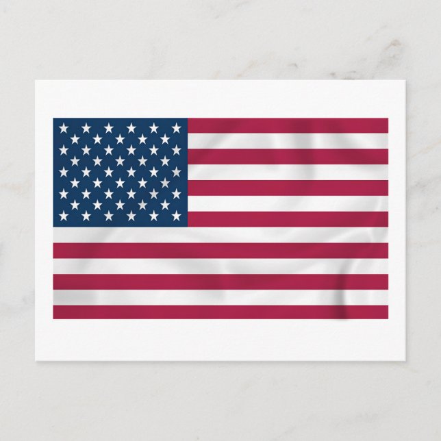 Fjärde juli USA-Pridet Postcard Vykort (Framsida)